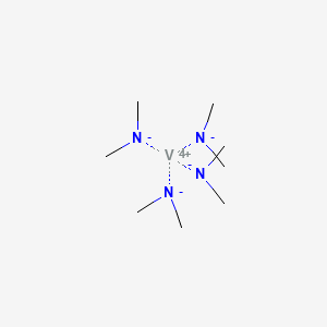 molecular formula C8H24N4V B8117771 Tetrakis(dimethylamino)vanadium 