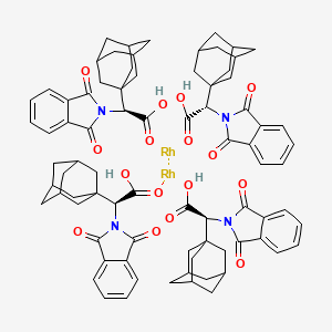 molecular formula C80H84N4O16Rh2 B8117858 CID 72376355 