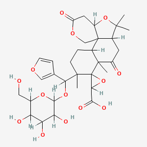 molecular formula C32H42O14 B8117882 Limonin17-beta-D-glucopyranoside 