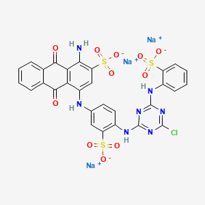 molecular formula C29H17ClN7Na3O11S3 B8117939 C.I. Reactive Blue 2, trisodium salt CAS No. 70161-13-6