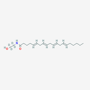 (5E,8E,11E,14E)-N-(1,1,2,2-tetradeuterio-2-hydroxyethyl)icosa-5,8,11,14-tetraenamide