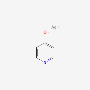 molecular formula C5H4AgNO B8118007 Silver;pyridin-4-olate 