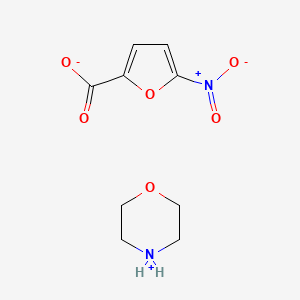 molecular formula C9H12N2O6 B8118050 Morpholin-4-ium;5-nitrofuran-2-carboxylate 