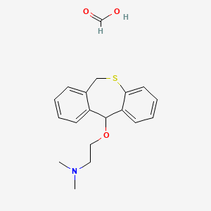 molecular formula C19H23NO3S B8118056 2-(6,11-dihydrodibenzo[b,e]thiepin-11-yloxy)-N,N-dimethylethanamine 