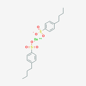molecular formula C20H26BaO6S2 B8118100 Barium(2+);4-butylbenzenesulfonate 