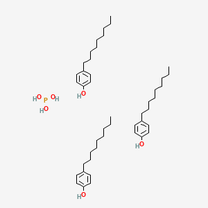 molecular formula C45H75O6P B8118119 4-Nonylphenol;phosphorous acid 