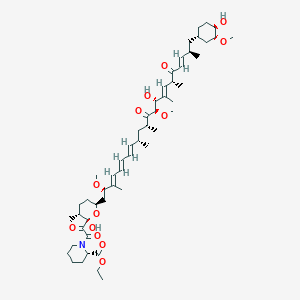 molecular formula C53H83NO13 B8118157 Seco Rapamycin ethyl ester 