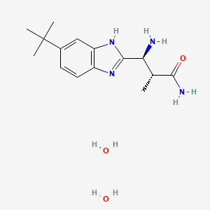 molecular formula C15H26N4O3 B8118192 PF-06305591 (dihydrate) 