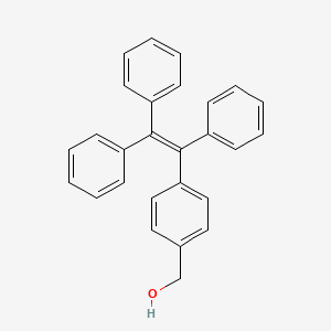 molecular formula C27H22O B8118229 （4-(1,2,2-三苯基乙烯基)苯基)甲醇 