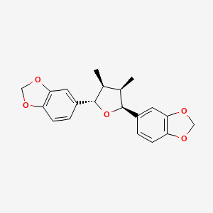 molecular formula C20H20O5 B8118258 (-)-祖尼因A 