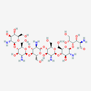 molecular formula C36H68N6O25 B8118336 Chitohexaose hexahydrochloride 