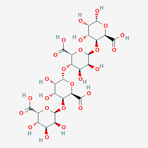 molecular formula C24H34O25 B8118349 L-四古罗糖醛酸 