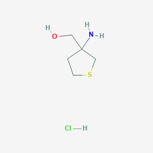 (3-Aminothiolan-3-yl)methanol;hydrochloride