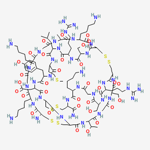 molecular formula C102H172N36O32S7 B8118506 Ziconotide acetate 