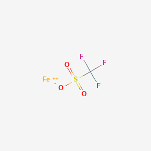 molecular formula CF3FeO3S+ B8118612 CID 22314742 