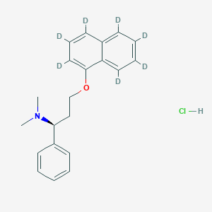 Dapoxetine-d7 (hydrochloride)