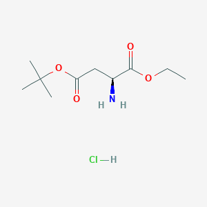 Aspartic acid, 4-tert-butyl 1-ethyl ester, hydrochloride