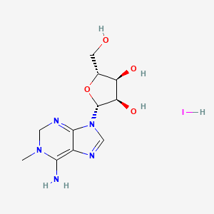 (2R,3R,4S,5R)-2-(6-amino-1-methyl-2H-purin-9-yl)-5-(hydroxymethyl)oxolane-3,4-diol;hydroiodide