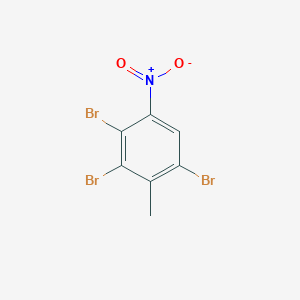 molecular formula C7H4Br3NO2 B8118880 1,3,4-TRibromo-2-methyl-5-nitrobenzene CAS No. 1683552-30-8