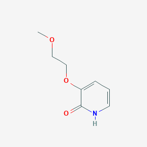 molecular formula C8H11NO3 B8118896 3-(2-Methoxyethoxy)pyridin-2-ol 