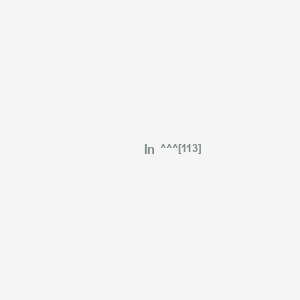 molecular formula In B081189 Indium-113 CAS No. 14885-78-0