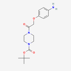 tert-Butyl 4-(2-(4-aminophenoxy)acetyl)piperazine-1-carboxylate