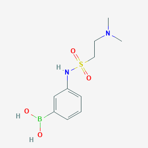 3-[2-(Dimethylamino)ethanesulfonamido]phenylboronic acid
