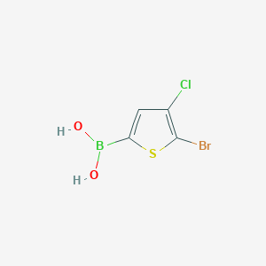 (5-Bromo-4-chlorothiophen-2-yl)boronic acid