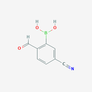 5-Cyano-2-formylphenylboronic acid