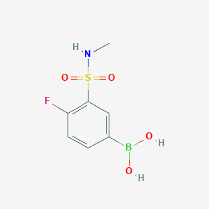 4-Fluoro-3-(methylsulfamoyl)phenylboronic acid