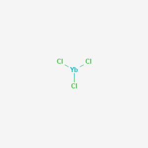molecular formula YbCl3<br>Cl3Y B081193 钇氯化物 CAS No. 10361-91-8