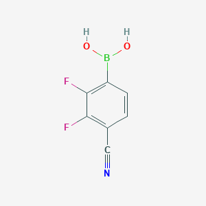 4-CYano-2,3-difluorophenylboronic acid