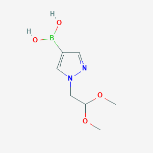 1-(2,2-Dimethoxyethyl)pyrazole-4-boronic acid