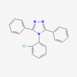 4-(2-Chlorophenyl)-3,5-diphenyl-1,2,4-triazole