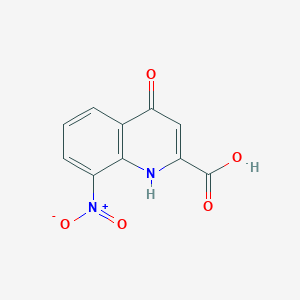 8-Nitro-4-hydroxy-quinoline-2-carboxylic acid