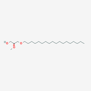 molecular formula C22H46O3 B8119480 3-O-十八烷基-2-O-甲基-sn-甘油 CAS No. 83526-62-9