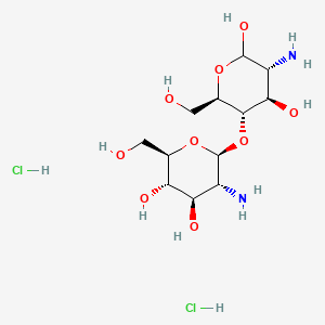 molecular formula C12H26Cl2N2O9 B8119481 Chitobiose 2HCl 