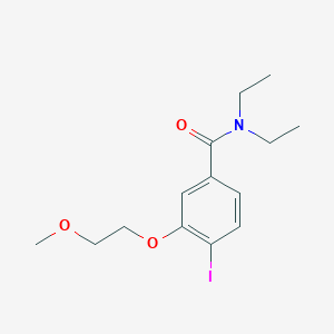 N,N-diethyl-4-iodo-3-(2-methoxyethoxy)benzamide