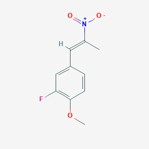2-fluoro-1-methoxy-4-[(E)-2-nitroprop-1-enyl]benzene