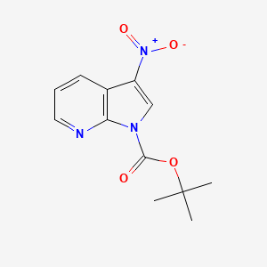 tert-Butyl 3-nitro-1H-pyrrolo[2,3-b]pyridine-1-carboxylate