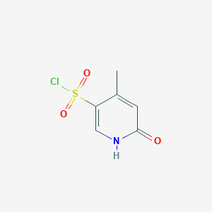 6-Hydroxy-4-methylpyridine-3-sulfonyl chloride