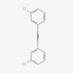 Bis(3-chlorophenyl)ethyne