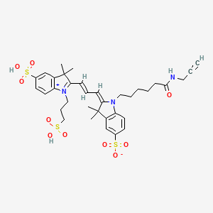 molecular formula C35H43N3O10S3 B8119671 CID 102514776 