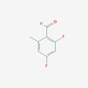 molecular formula C8H6F2O B8119868 2,4-Difluoro-6-methylbenzaldehyde 