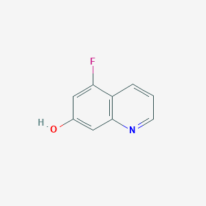 molecular formula C9H6FNO B8119892 5-Fluoroquinolin-7-ol 