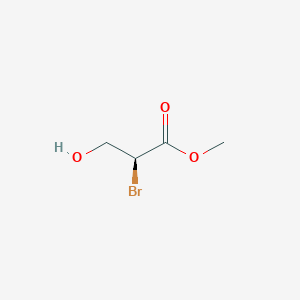 Methyl (S)-2-bromo-3-hydroxypropanoate