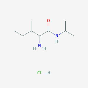 rac-2-Amino-3-methyl-pentanoic acid isopropylamide hydrochloride