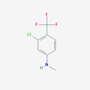 3-chloro-N-methyl-4-(trifluoromethyl)aniline