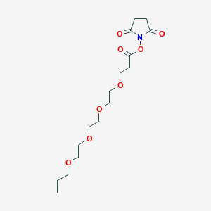 molecular formula C16H27NO8 B8120496 Propyl-PEG4-NHS CAS No. 2144777-90-0