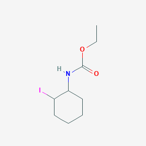 ethyl N-(2-iodocyclohexyl)carbamate